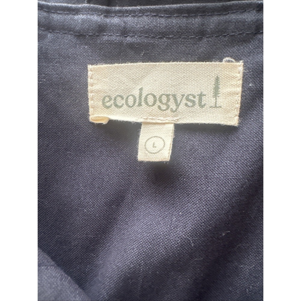 Ecologyst Men's Blue Organic Cotton Chore Utility Jacket Size Large Canada - Picture 3 of 7
